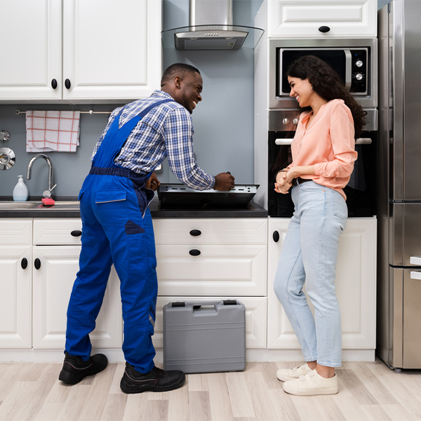 can you provide an estimate for cooktop repair before beginning any work in Crawford County